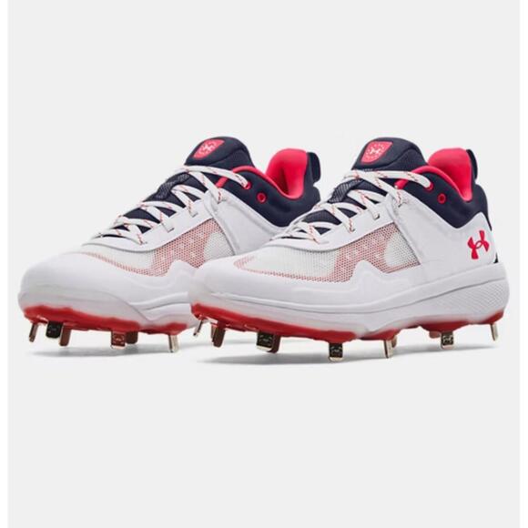 Under Armour Shoes - Under Armour Womens Size 7 Softball Cleats NEW Metal UA Glyde MT‎ USA $99
